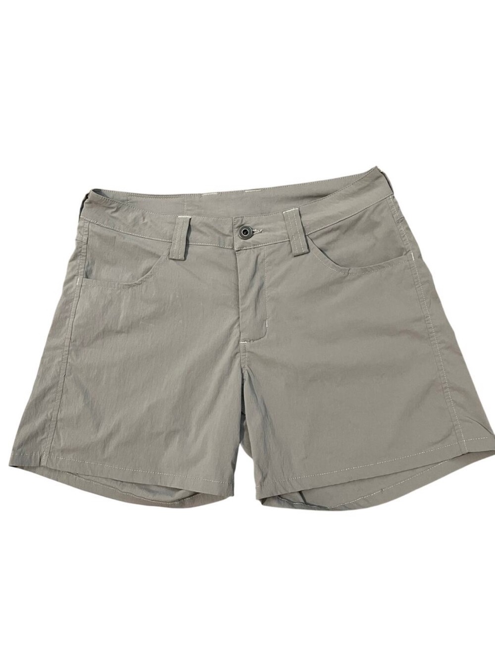 GORUCK Women's Simple Shorts Size 4 Athletic Quick Dry Stretch Gray 4.5" Inseam